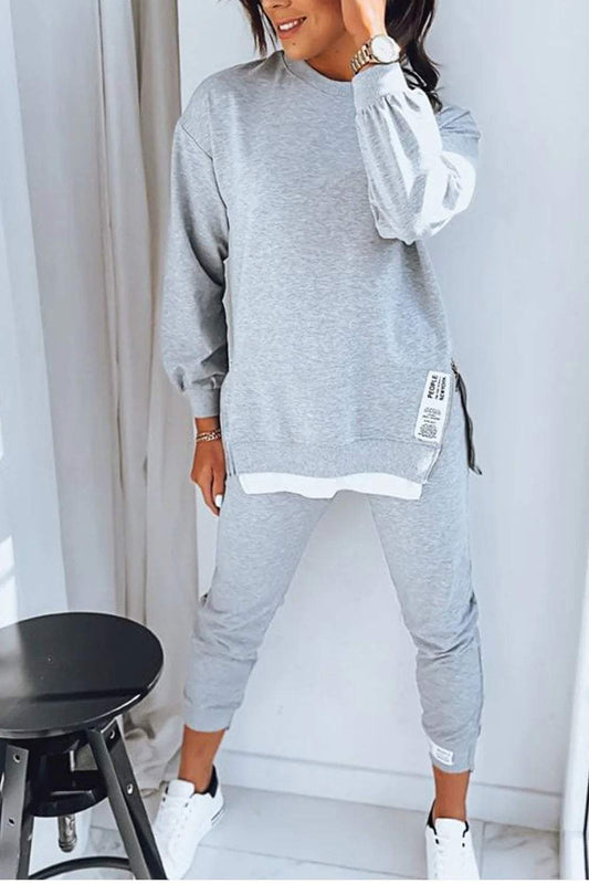 Sylis-Mode | Comfortable sweatshirt and pants set for women