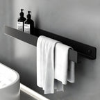 Merociack Bathroom Shelf – Modern Design with Towel Bar | Practical Storage for the Bathroom
