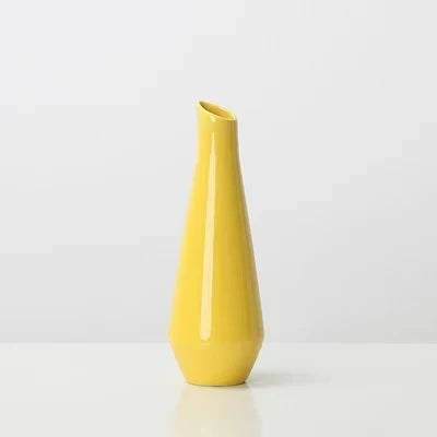 Modern Bright Solid Color Porcelain Vase