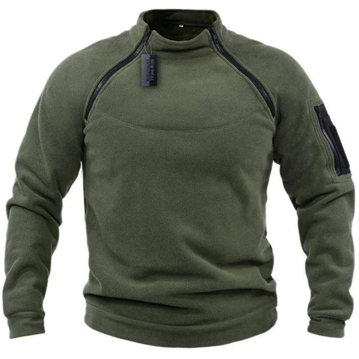 Sylis-Mode | Men's Fleece Zip-Up Pullover