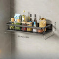 ORGANIX RACK – Wall-Mounted Kitchen Shelf with Utensil Bar