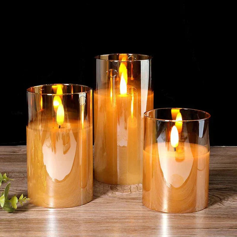 SafeGlow Candles – Safe, Warm LED Light for Cozy, Worry-Free Ambience