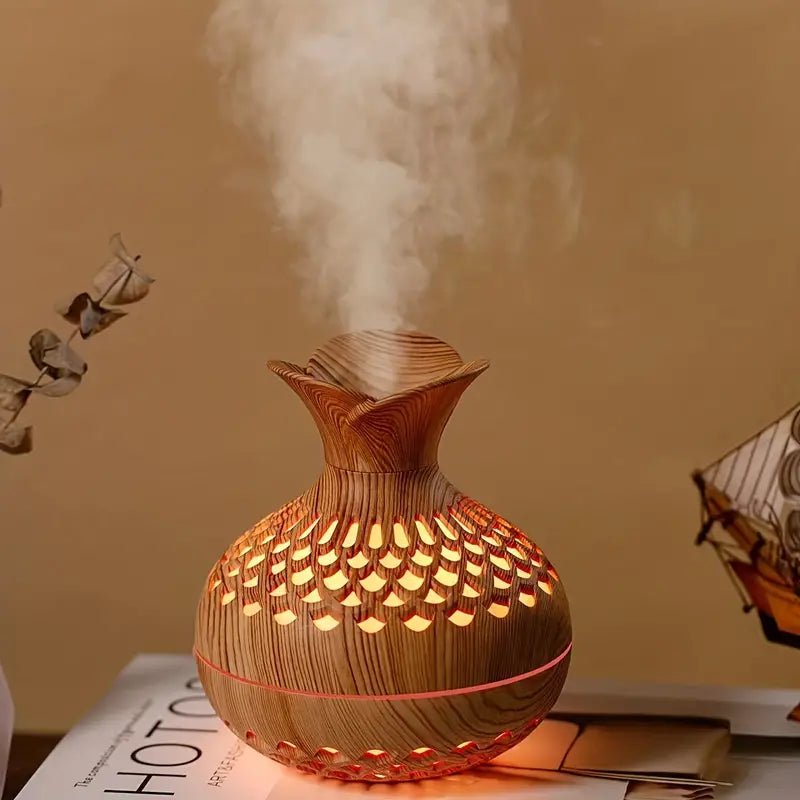 SERENITYMIST – Elegant Aroma Diffuser for Relaxation & Wellness
