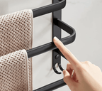Hanging Bathroom Shelf with Practical Towel Holder