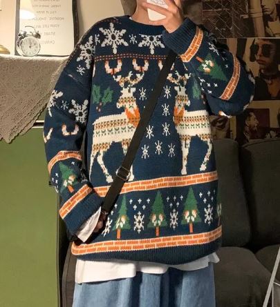 Vintage look knit Sylis